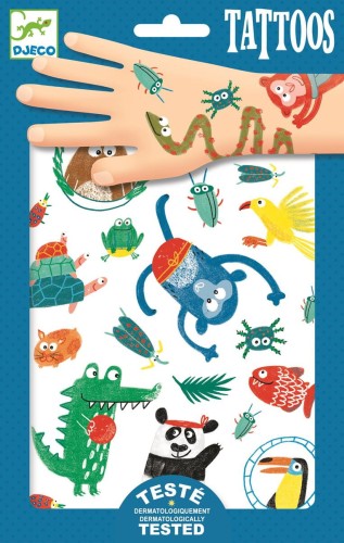 Tatuaże ZWIERZACZKI Djeco
