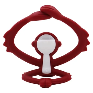 Gryzak Zabawka Małpka Chimney Red Mombella