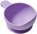 Miska silikonowa z przyssawką PURPLE Nanas Manners
