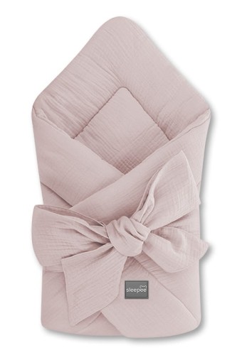 Rożek niemowlęcy muślinowy Rose Sleepee