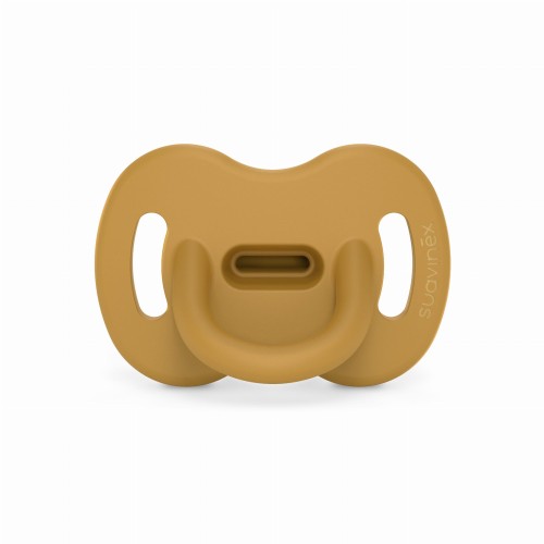 SMOCZEK 100% silikonowy fizjologiczny SX Pro 0-6m COLOUR ESSENCE MUSZTARDOWY SUAVINEX 