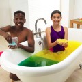Magiczny proszek do kąpieli, Gelli Baff Colour Change kosmiczny żółty - Zimpli Kids