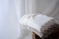 Bambusowy kocyk light beige 80x100 - feather  My Memi