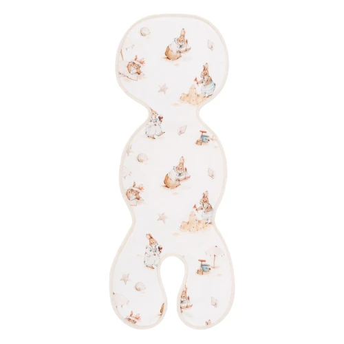 Wkładka bambusowa antypotowa do fotelika 0-13 kg  Saint - Tropez Blue Samiboo  