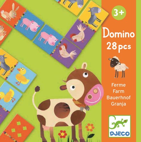 Gra domino FARMA - Djeco 