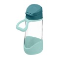 Butelka na wodę tritanowa, bidon sportowy dla dziecka 450 ml, Emerald Forest, b.box  