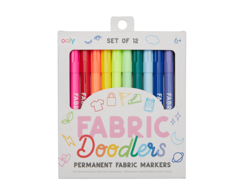 Flamastry do Tkanin, Fabric Doodlers  Ooly