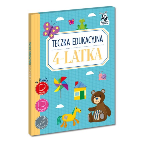 Teczka edukacyjna 4-latka  Kapitan Nauka