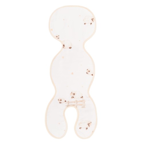 Wkładka bambusowa antypotowa do fotelika 0-13 kg owieczki Samiboo