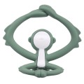Gryzak Zabawka Małpka Light Green Mombella 