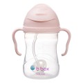 Bidon ze słomką 240 ml, Blush, b.box