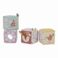 4 Miękkie kostki aktywizujące Fairy Garden Little Dutch