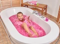 Magiczny proszek do kąpieli,Gelli Baff Glitter różowy - Zimpli Kids