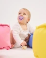 Smoczek pozycjonujący 0-3m French Lavender - LUU Kids
