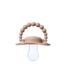 Smoczek pozycjonujący 3-6m Milk Hazelnut - LUU Kids