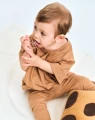 Smoczek pozycjonujący 3-6m Milk Hazelnut - LUU Kids