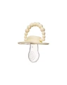 Smoczek pozycjonujący 3-6m Creamy Lemon - LUU Kids