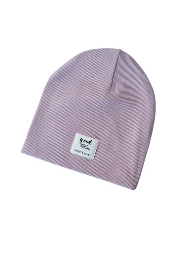 Czapka dwuwarstwowa brudny róż Sweet&Love