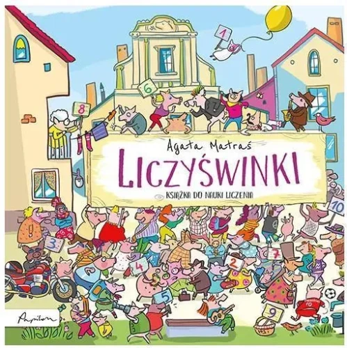 Liczyświnki. Książka do nauki liczenia