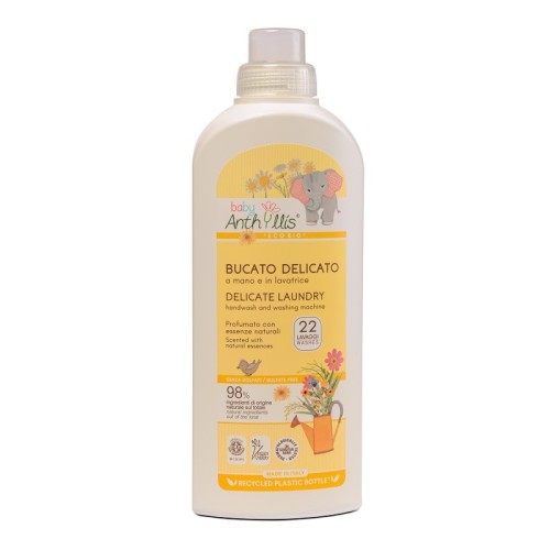 Płyn do prania ręcznego i w pralce ubranek dziecięcych, 1L, Baby Anthyllis