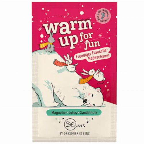 PIANKA do kąpieli WARM UP FOR FUN 60 g - DRESDNER ESSENZ
