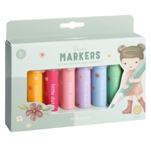 Grube markery Rosa & Friends Little Dutch