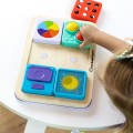 Słońce i Księżyc. Sensoryczny Kwadrat PlayTab - Fat Brain Toys
