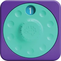Tarcza Numerowa. Sensoryczny Kwadrat PlayTab - Fat Brain Toys