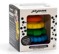 Silikonowa piramida, gryzaki krążki, RAINBOW - Jellystone