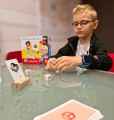 Gra - Kostka po kostce – Pisanie 4 kostki – Zabawka edukacyjna Montessori - Multigra