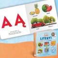 Lubię litery! Książka do nauki alfabetu. Aktywne Czytanie