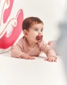 Smoczek pozycjonujący 0-3m  Moroccan Pink - LUU Kids 