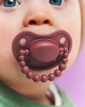 Smoczek pozycjonujący 6m+  Moroccan Pink - LUU Kids 