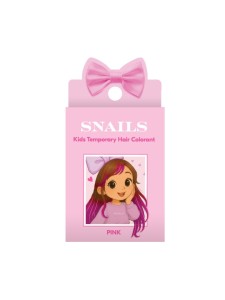 Zmywalna kreda do włosów Snails - Pink