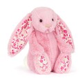 Króliczek LUX Różowy z Kwiecistymi Uszami 31 cm Jellycat 