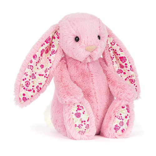 Króliczek LUX Różowy z Kwiecistymi Uszami 31 cm Jellycat 