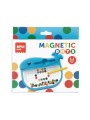 Mała tablica magnetyczna z kropkami Wieloryb Apli Kids