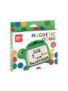 Mała tablica magnetyczna z kropkami Żółw Apli Kids