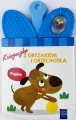 Książeczka z gryzakiem i grzechotką. Pupile