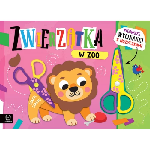 Pierwsze wycinanki z nożyczkami. Zwierzątka w zoo