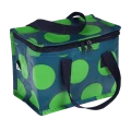 Torba termiczna na lunch, Kropki, zielono-niebieska, Rex London