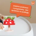 Gryzak Chompy z przyssawką, czerwony, RaZbaby