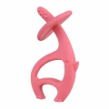 Gryzak Słonik Dancing Elephant Pink - Mombella