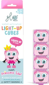 Kostki sensoryczne świecące w wodzie Księżniczka IDA - Glo Pals 