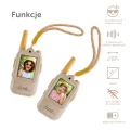 Video Walkie Talkie dla dzieci Beige - Zazu Fun 