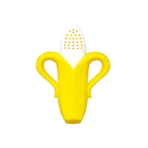 Silikonowy gryzak do owoców i pokarmu, Fruitique, Banan, RaZbaby