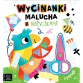 Wycinanki malucha z nożyczkami. Z papugą