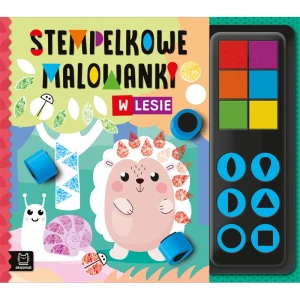 Stempelkowe malowanki. W lesie