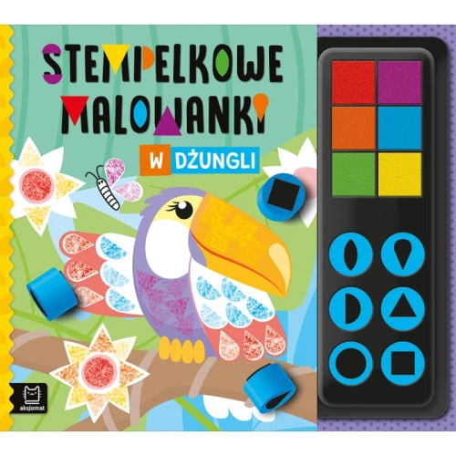 Stempelkowe malowanki. W dżungli