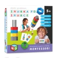 Gra  Śrubka Po Śrubce - Zabawka Edukacyjna Montessori - Multigra 
